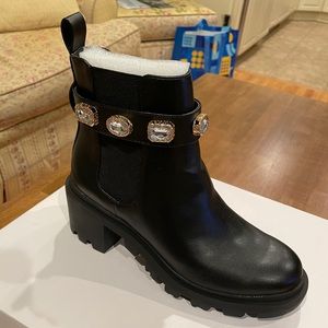 NEW! Crystal Vegan Booties